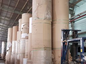 Giấy cuộn sóng 2 lớp